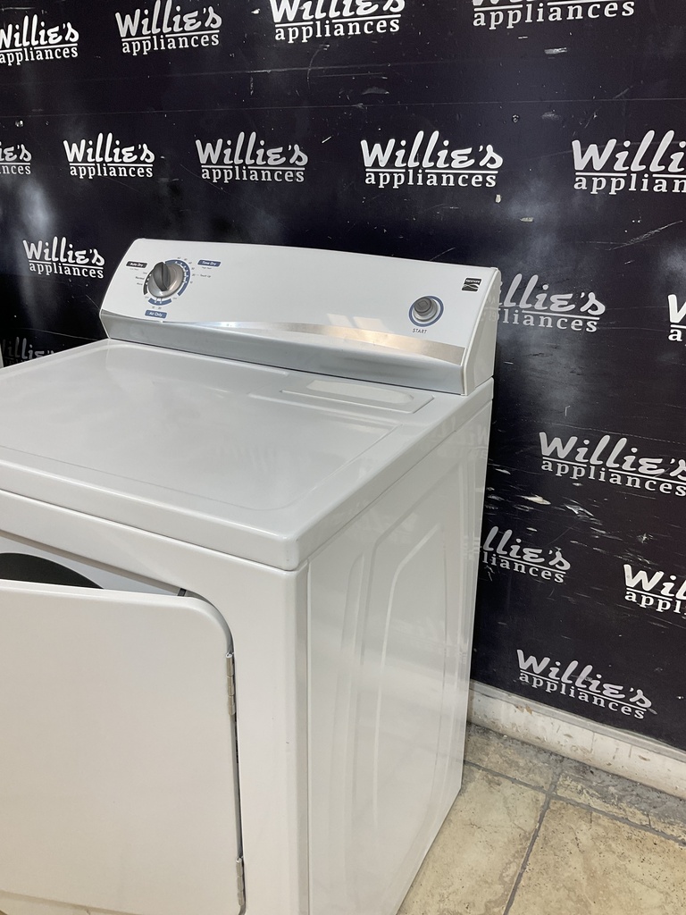 Kenmore Electric Dryer 220volts (30 AMP) 29inches {3 prong} (white) 