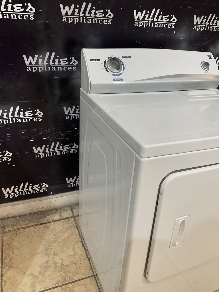 Kenmore Electric Dryer 220volts (30 AMP) 29inches {3 prong} (white) 