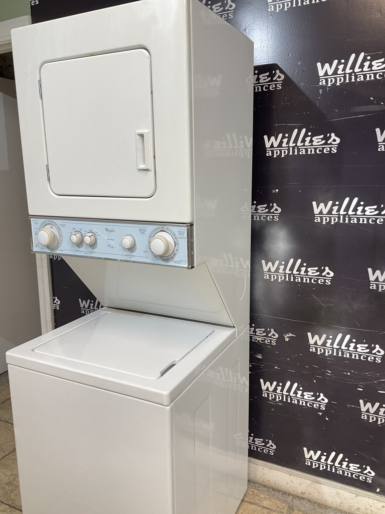Whirlpool Electric Unit Stackable 220volts (30AMP) 24x71 {no card} (white) 