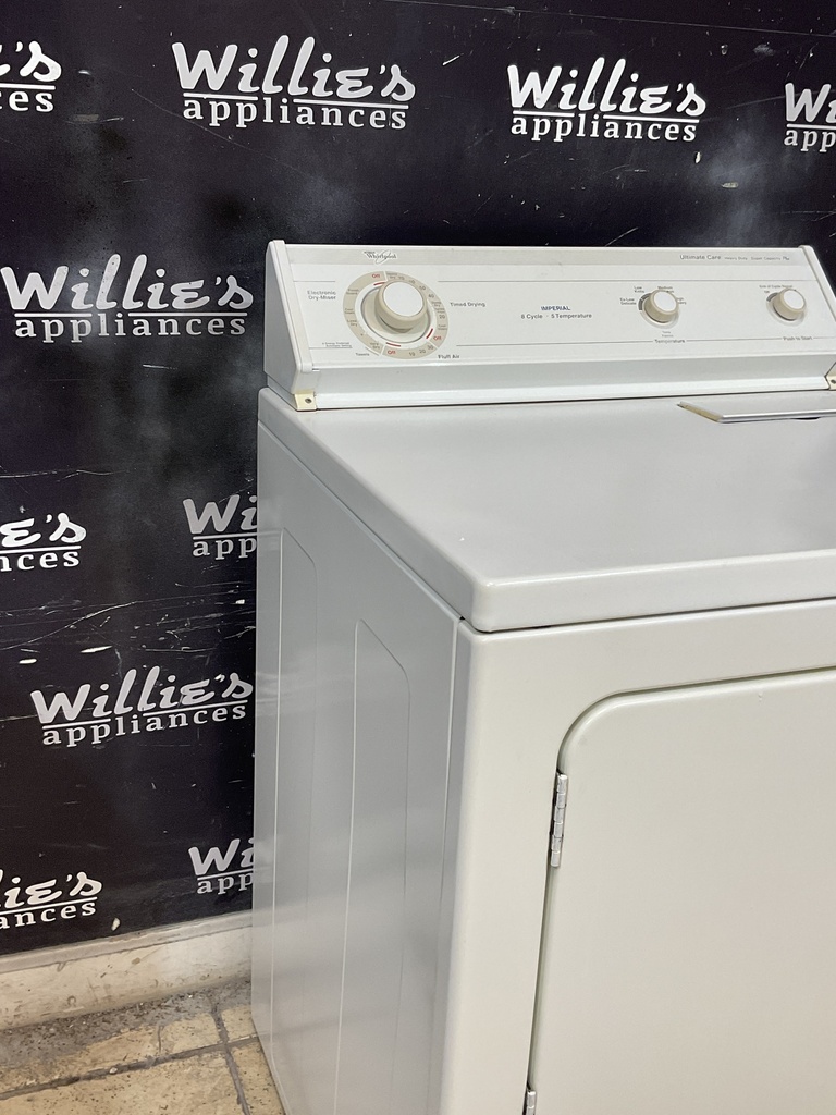 Whirlpool Electric Dryer 220volts (30 AMP) 29inches {3 prong} (white) 