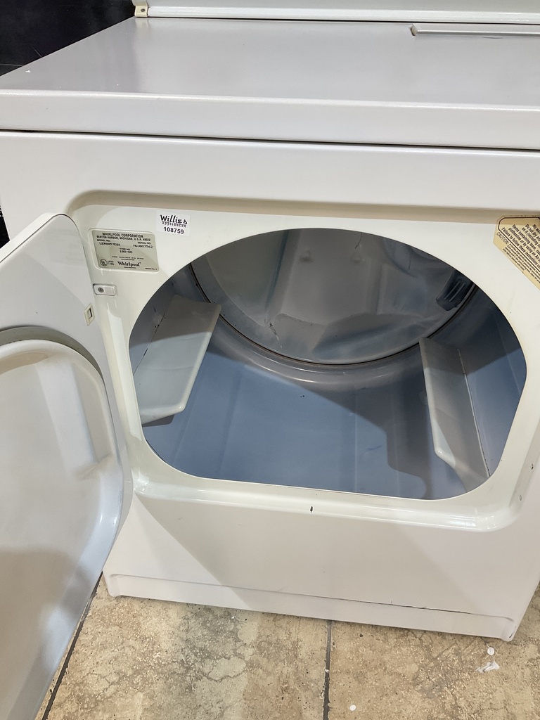Whirlpool Electric Dryer 220volts (30 AMP) 29inches {3 prong} (white) 