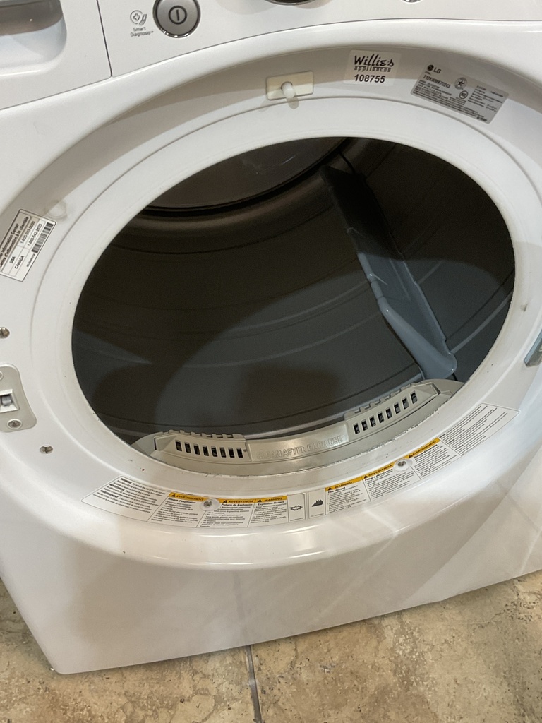 Lg Natural Gas Dryer 27inches (white) 