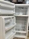 Ge Refrigerator Top and Bottom 28x64 1/2” (White) 
