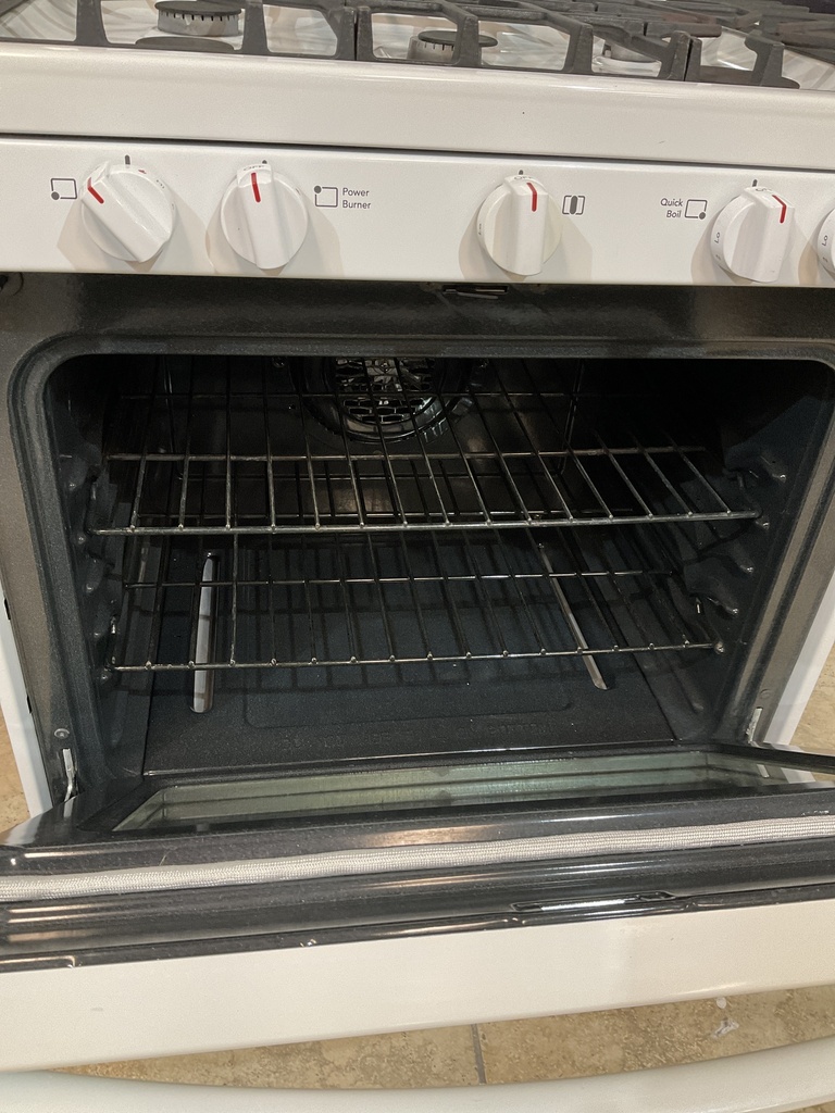 Frigidaire Natural Gas Stove 30inches (White)