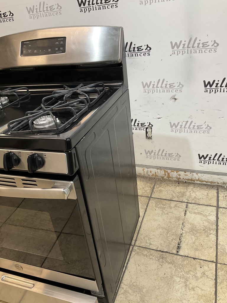 Ge Natural Gas Stove 30inches (Stainless Steel) 