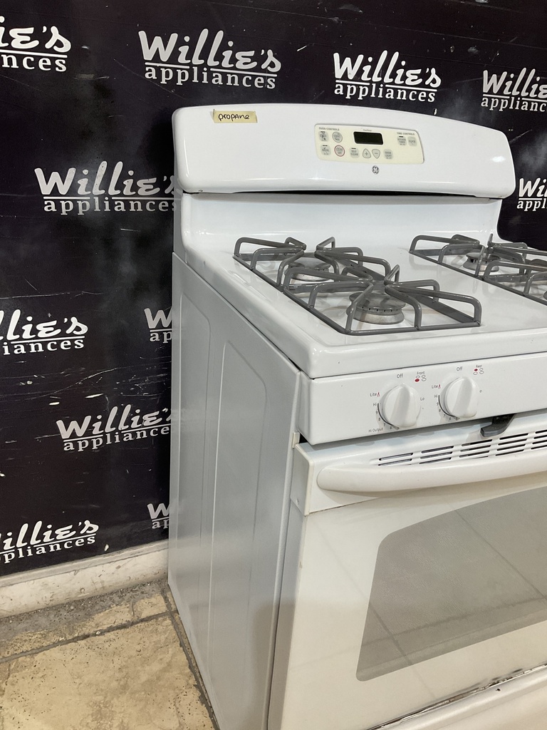 Ge Gas Propane Stove 30inches (White)