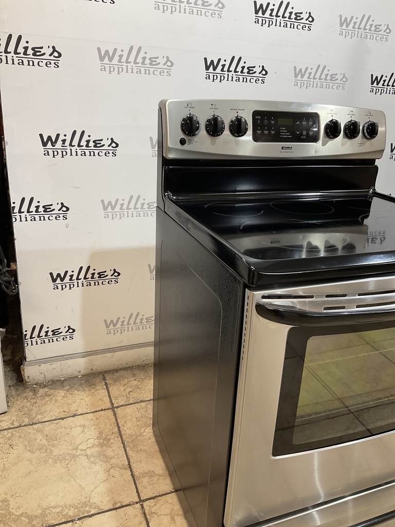 Kenmore Electric Stove 220volts (30 AMP) 30inches {no cord} (Stainless Steel)