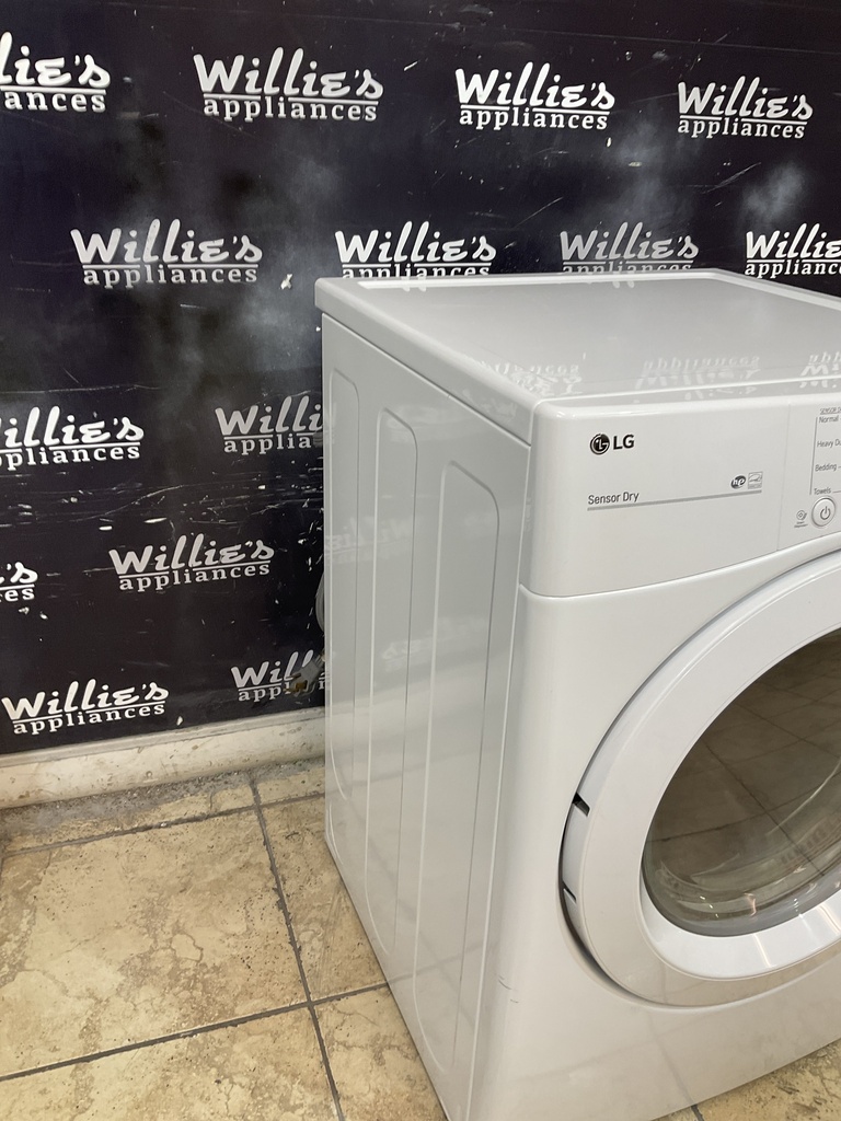 Lg Electric Dryer 220volts (30 AMP) 27inches {3 prong} (White)