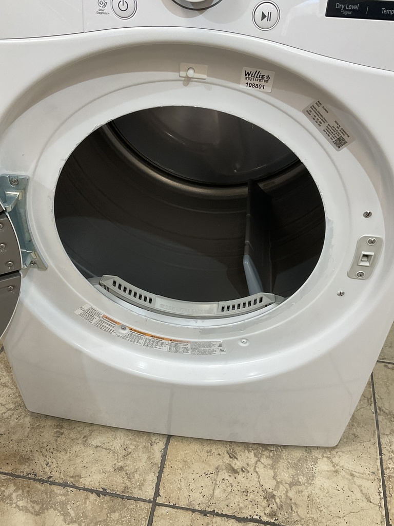 Lg Electric Dryer 220volts (30 AMP) 27inches {3 prong} (White)