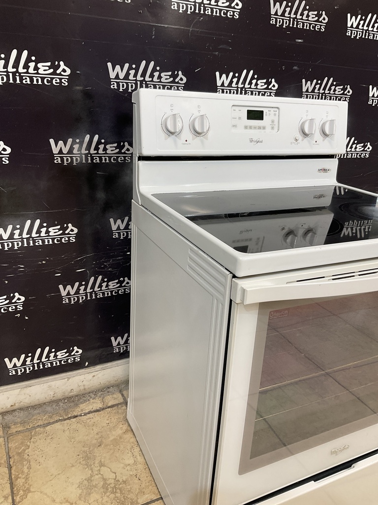Whirlpool Electric Stove 220volts (40/50 AMP) 30inches  {no cord} (White)