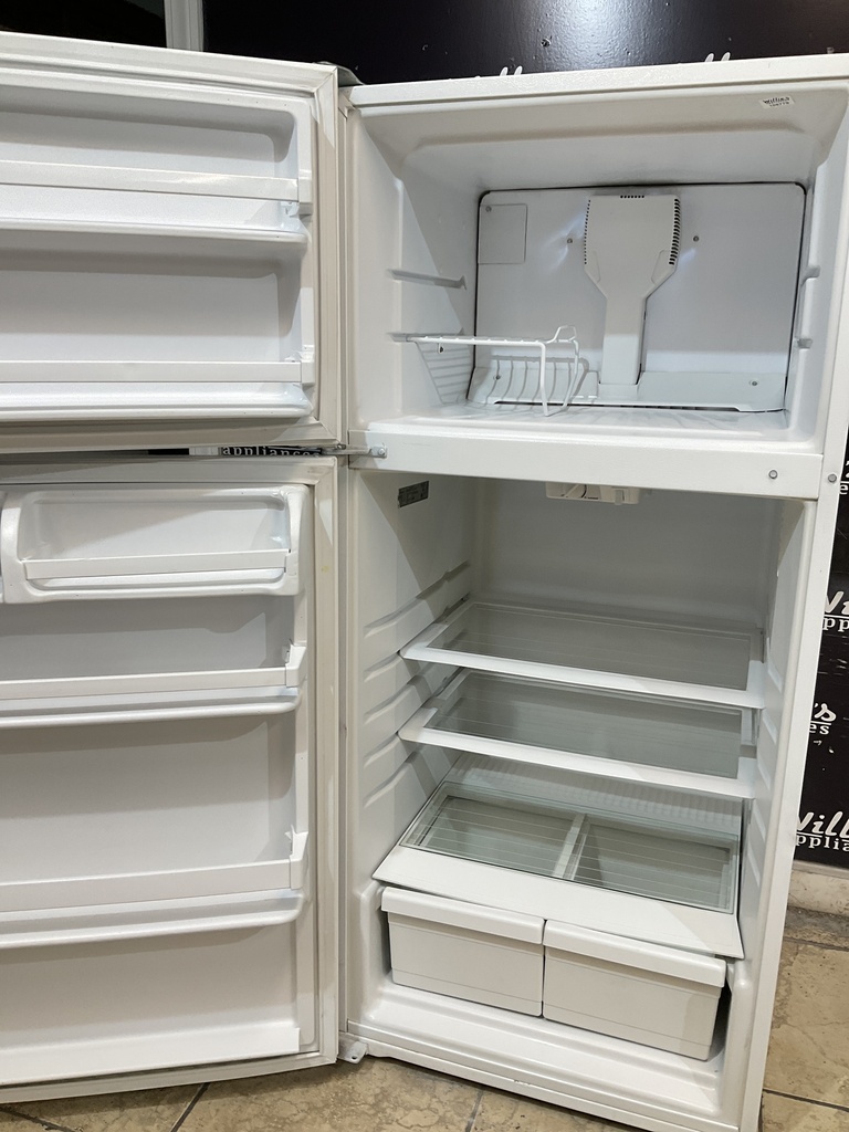 Whirlpool Refrigerator Top and Bottom 28x63 (white) 