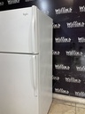 Whirlpool Refrigerator Top and Bottom 28x63 (white) 
