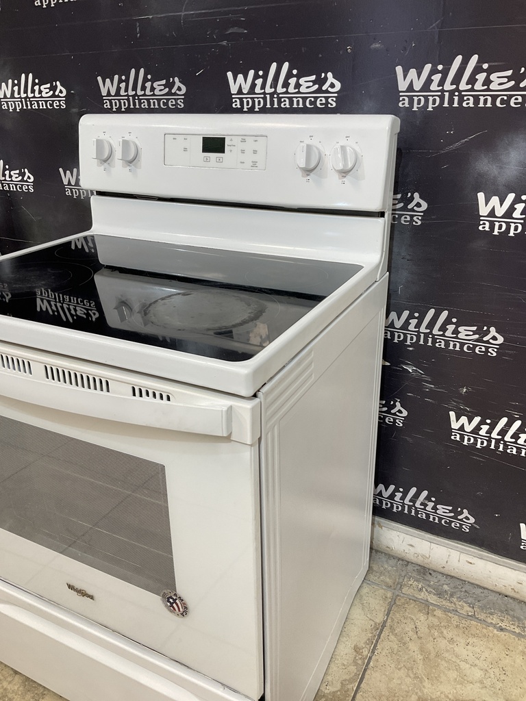Whirlpool Electric Stove 220volts (40/50 AMP) 30inches {4 prong} (White) 