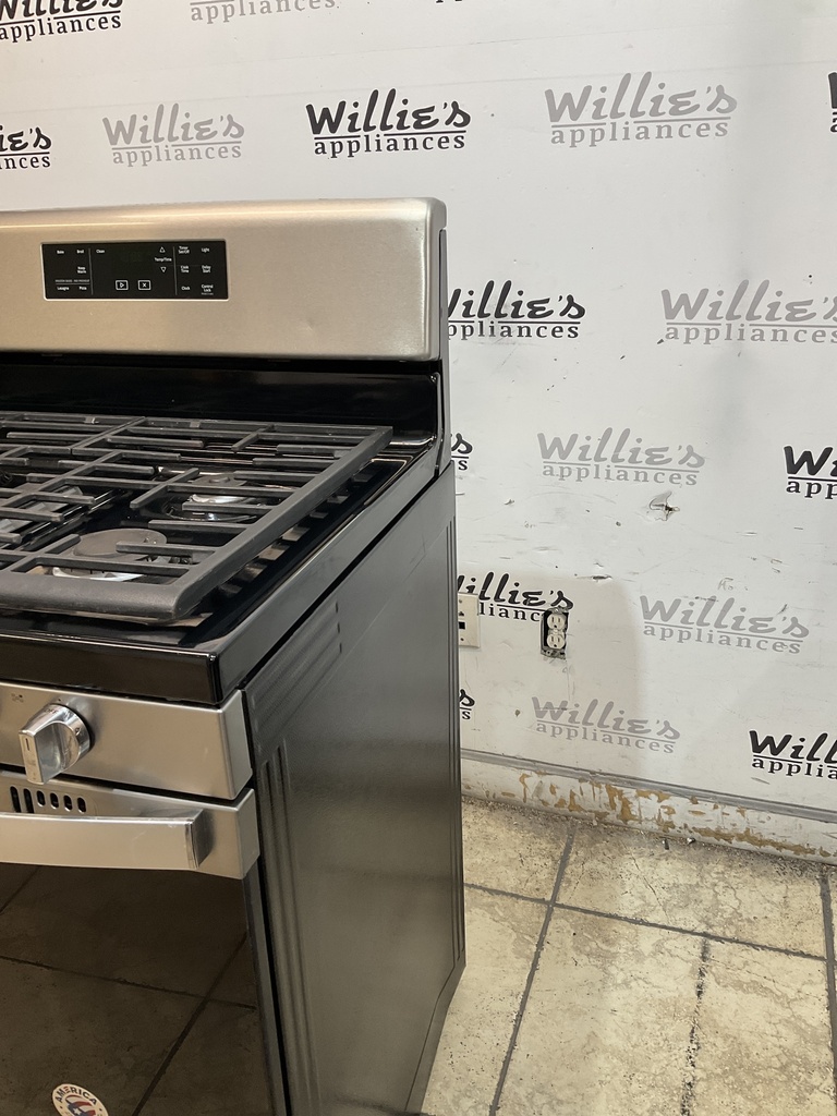 Whirlpool Natural Gas Stove 30inches (Stainless Steel) 