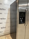 Frigidaire Refrigerator Side by Side 36 1/2” x 69 1/2” (Stainless Steel) 