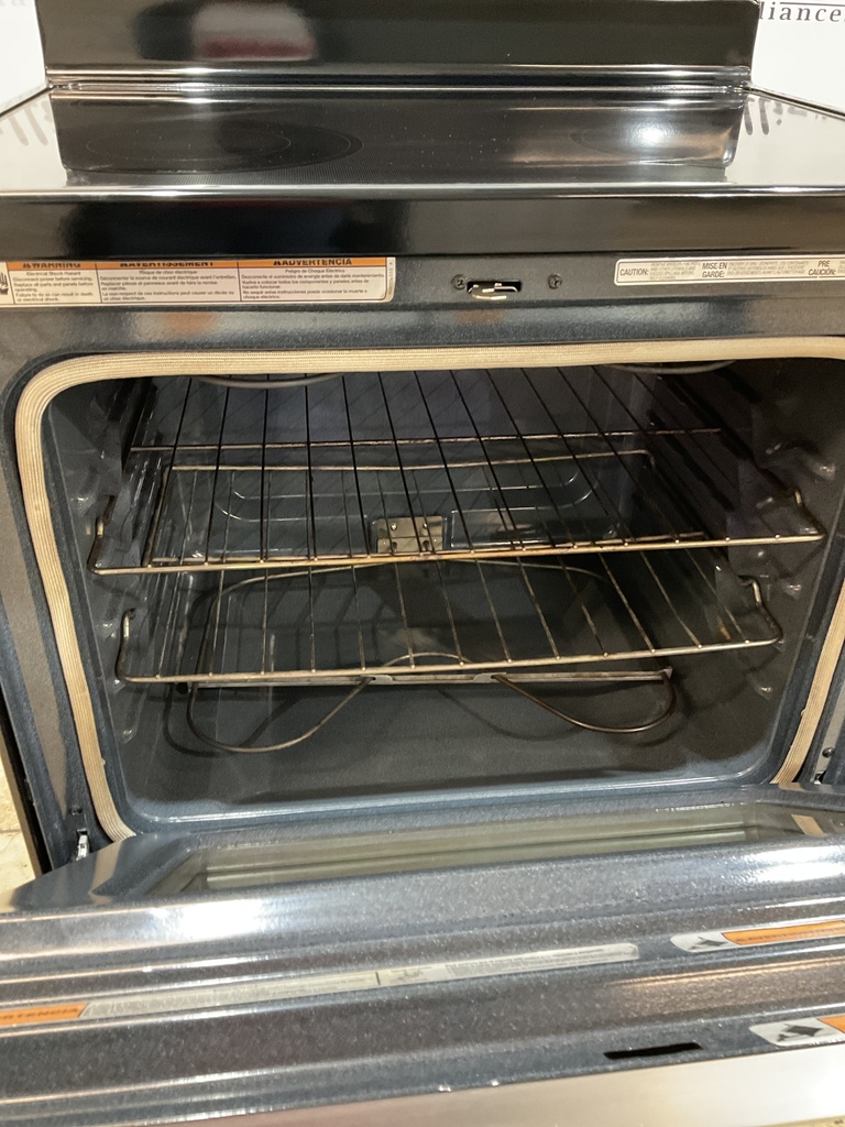 Whirlpool Electric Stove 220volts (40/50 AMP) 30inches {no cord} (Stainless Steel) 