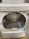 Lg Electric Dryer 220volts (30 AMP) 27inches {4 prong} (White)