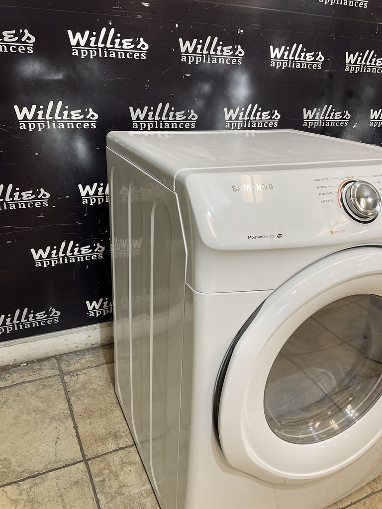 Samsung Electric Dryer 220volts (30 AMP) 27inches {4 prong} (White) 