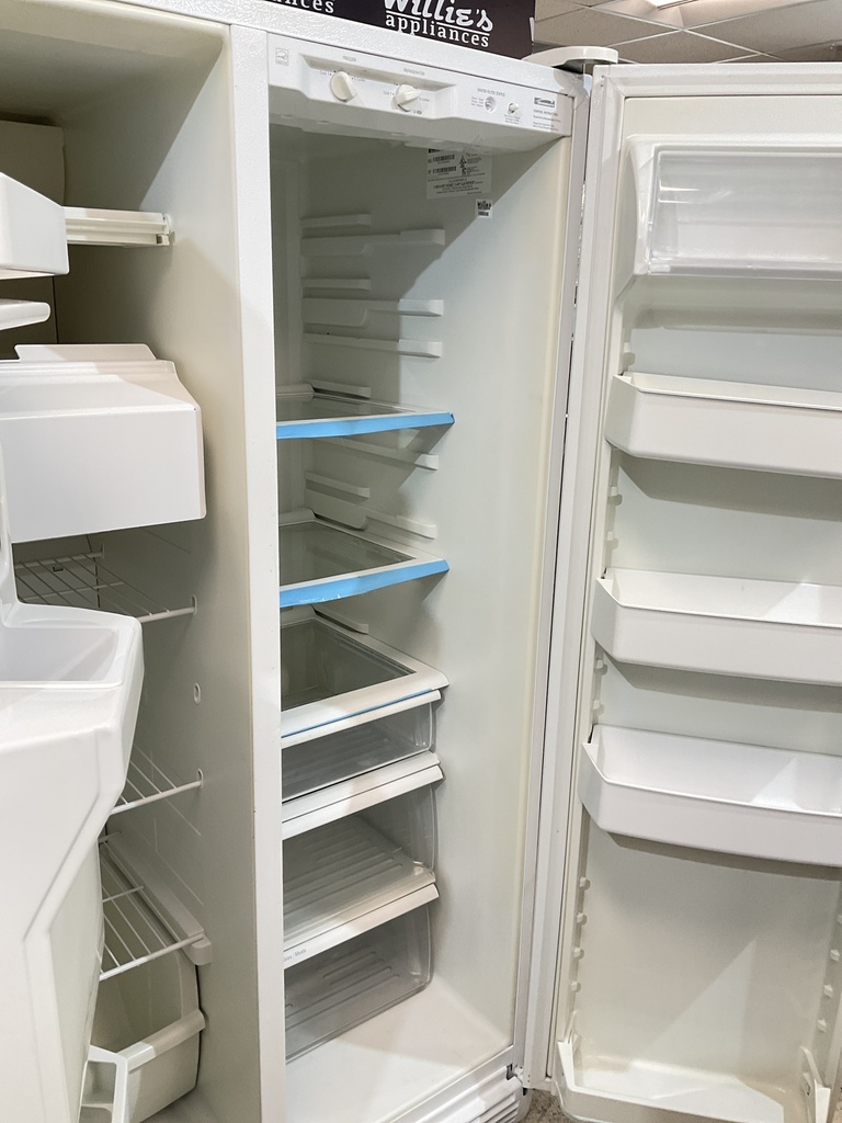 Kenmore Refrigerator Side by Side 36x69 1/2” (White) 