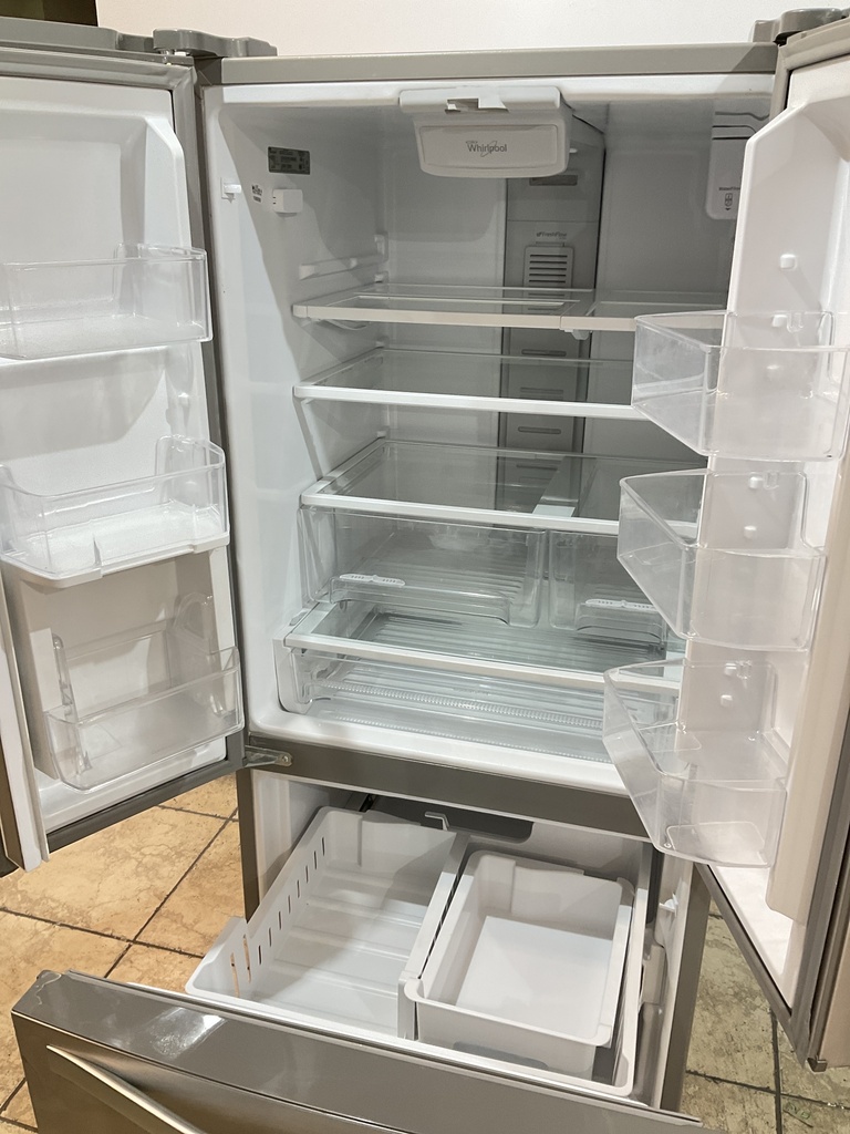 Whirlpool Refrigerator French Door 30x68 1/2” (Stainless Steel)