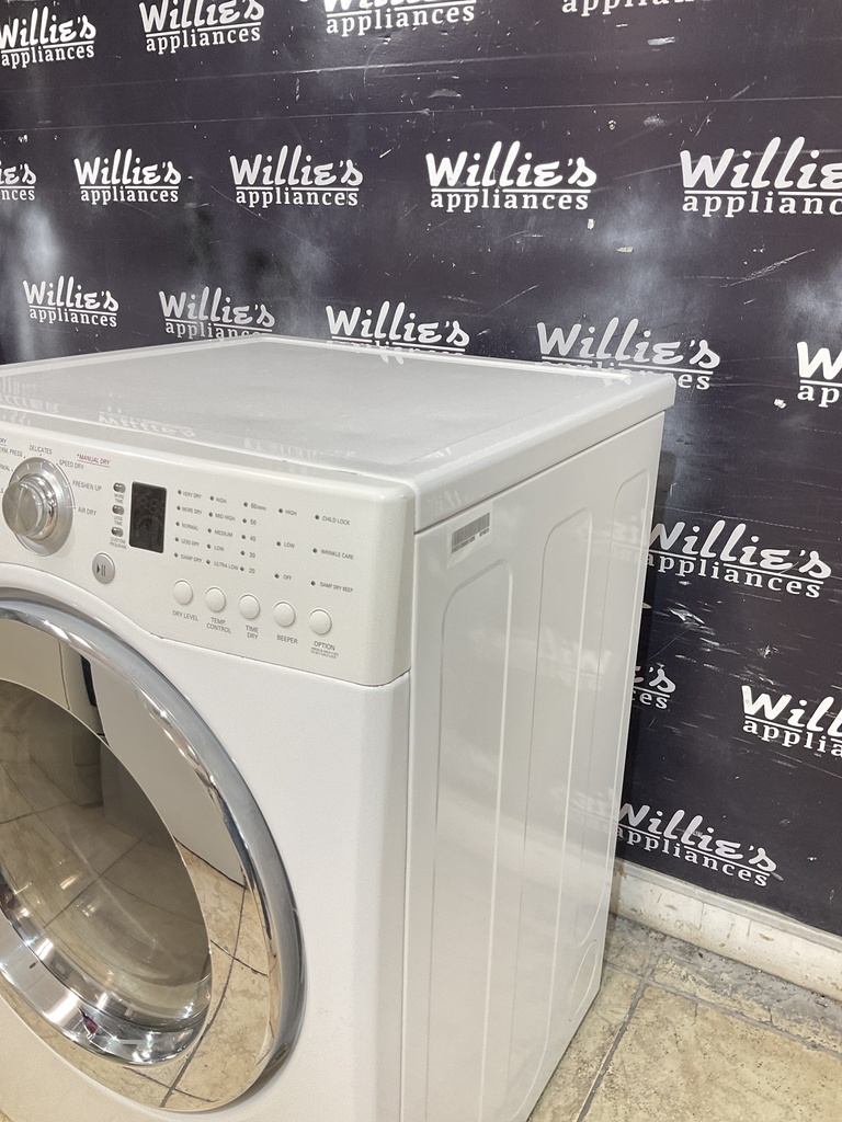 Lg Electric Dryer 220volts (30 AMP) 27inches {3 prong} (White)