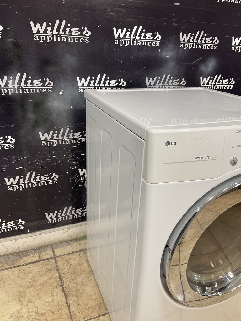 Lg Electric Dryer 220volts (30 AMP) 27inches {3 prong} (White)