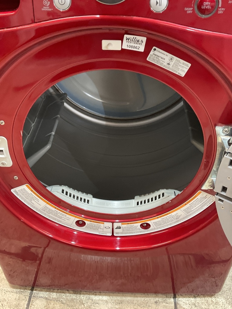 Lg Natural Gas Dryer 27inches (Red) 