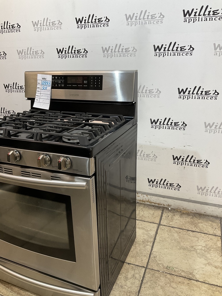 Samsung Natural Gas Stove 30inches (Stainless Steel) 