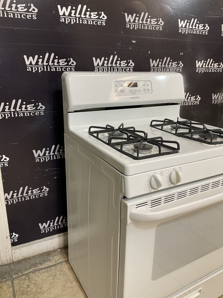 Hotpoint Natural Gas Stove 30inches (White) 