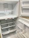 Ge Refrigerator Top and Bottom 30x66 1/2” (White) 