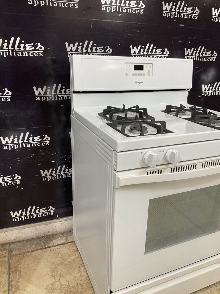 Whirlpool Natural Gas Stove 30inches (White) 