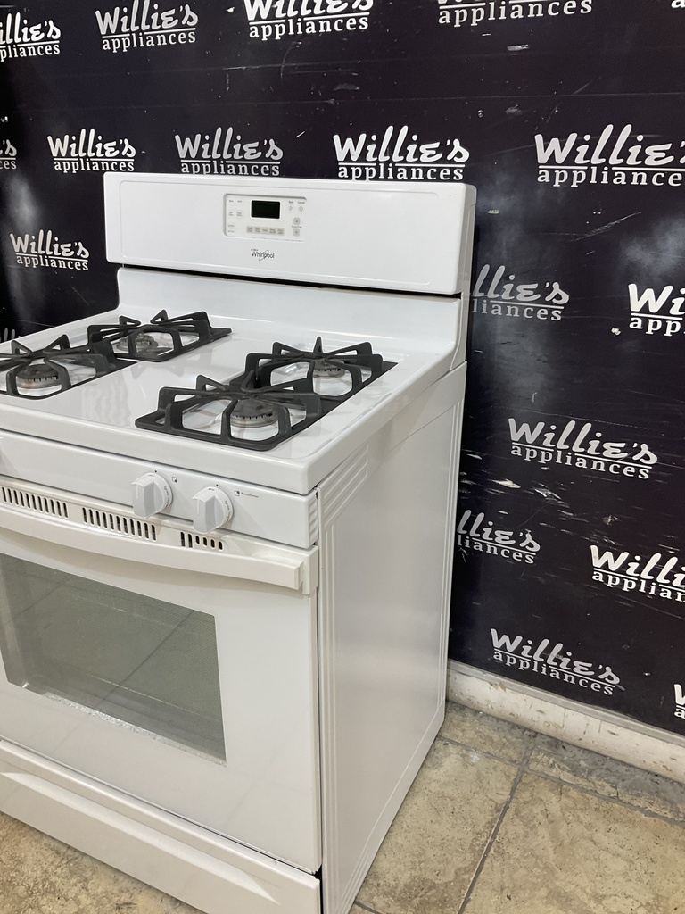 Whirlpool Natural Gas Stove 30inches (White) 