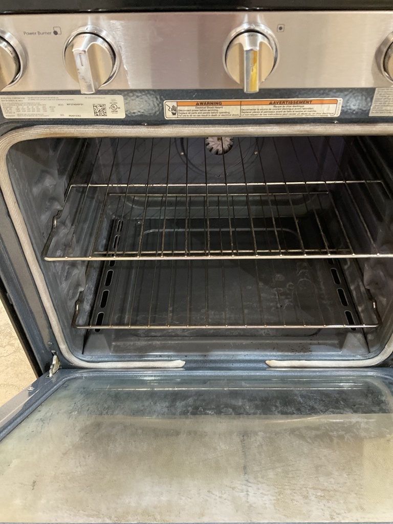 Whirlpool Natural Gas Stove 30inches (stainless Steel) 