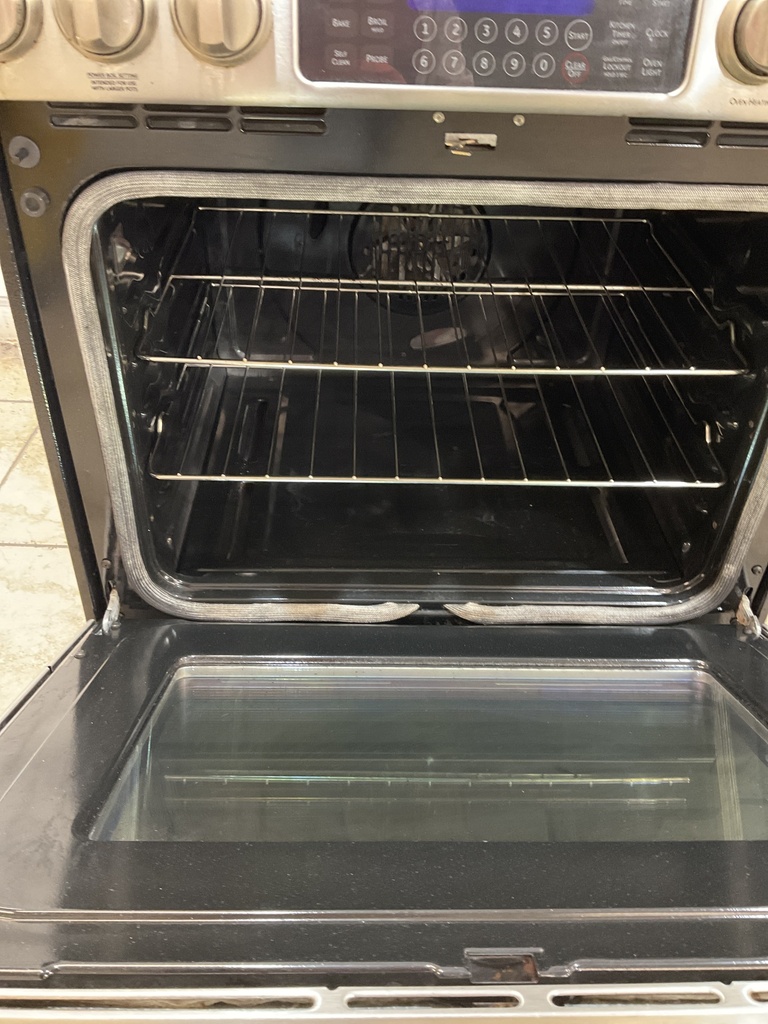 Ge Cafe Natural Gas Stove 30inches (Stainless Steel) 