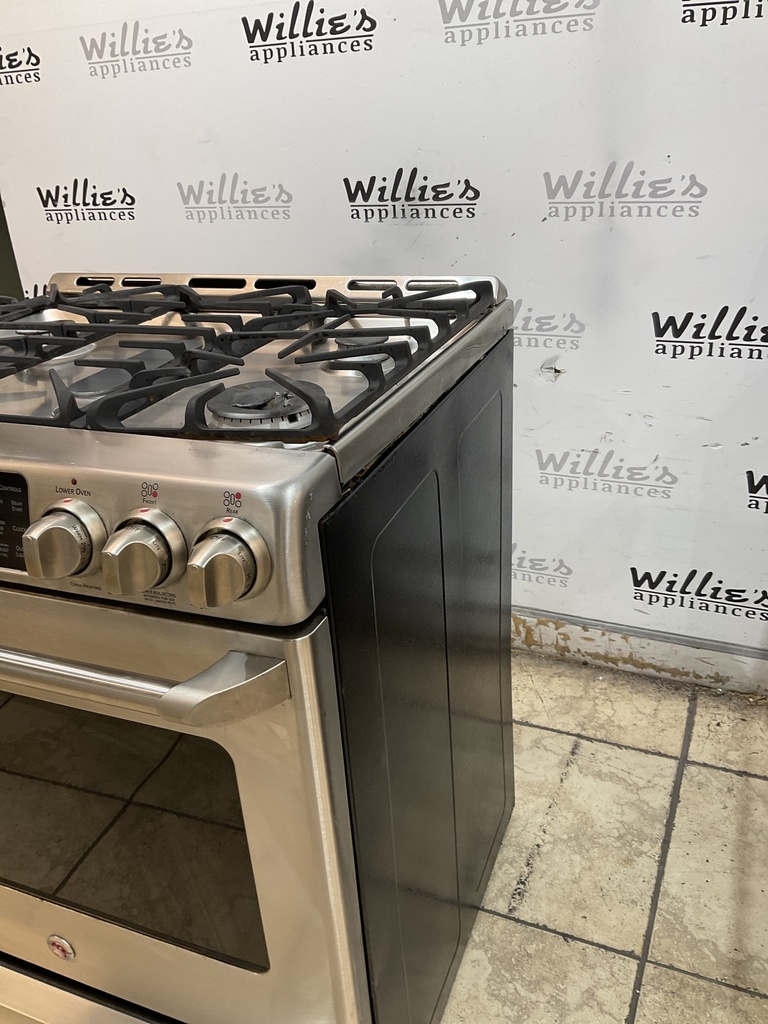 Ge Cafe Natural Gas Stove 30inches (Stainless Steel) 