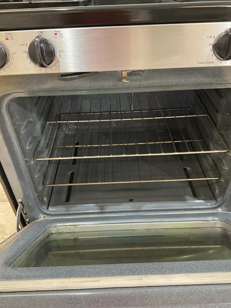 Ge Natural Gas Stove 30inches (Stainless Steel) 