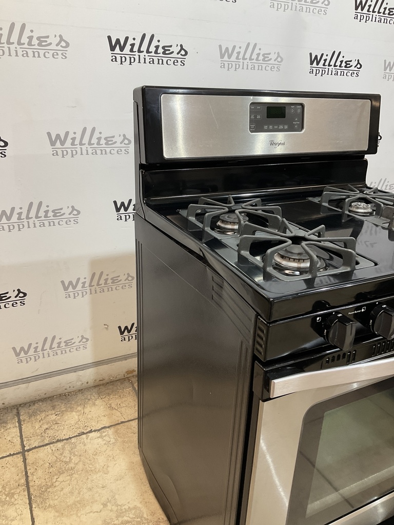 Whirlpool Natural Gas Stove 30inches (Stainless Steel) 