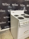 Summit Electric Stove 24inches {4 prong} (white)