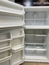 Whirlpool Refrigerator Top and Bottom 33x66 (White) 