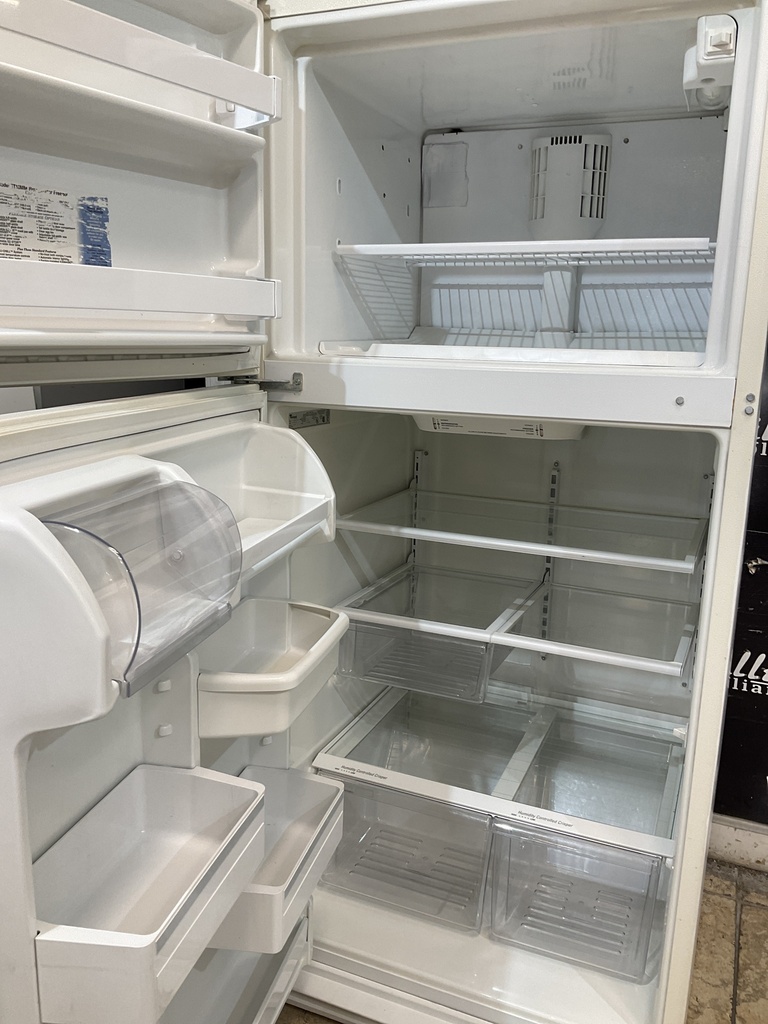 Whirlpool Refrigerator Top and Bottom 30x66 1/2” (White) 