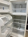 Whirlpool Refrigerator Top and Bottom 30x66 1/2” (White) 