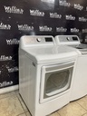 Lg Electric Set Washer/Dryer 220volts (30 AMP)  27inches {3 prong} (White) 