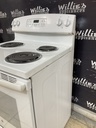 Ge Electric Stove 220volts (40/50 AMP) 30inches {4 prong} (white) 