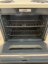 Ge Electric Stove 220volts (40/50 AMP) 30inches {no cord} (Bisque/Black) 