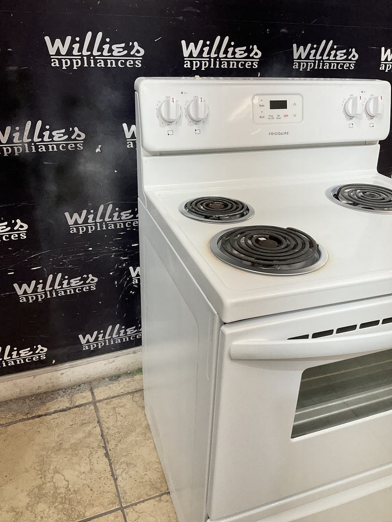 Frigidaire Electric Stove 220volts (40/50 AMP) 30inches {4 prong} (white)