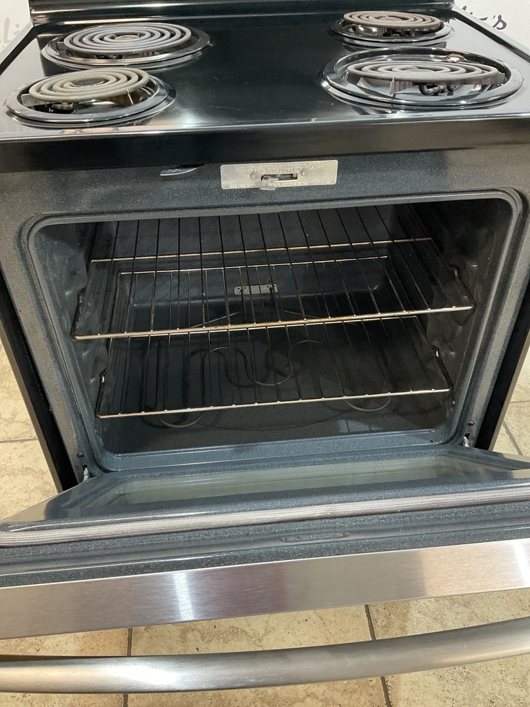 Ge Electric Stove 220volts (40/50 AMP) 30inches {no cord} (Stainless Steel) 