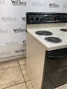 Ge Electric Stove 220volts (40/50 AMP) 30inches {no cord} (Bisque/Black) 