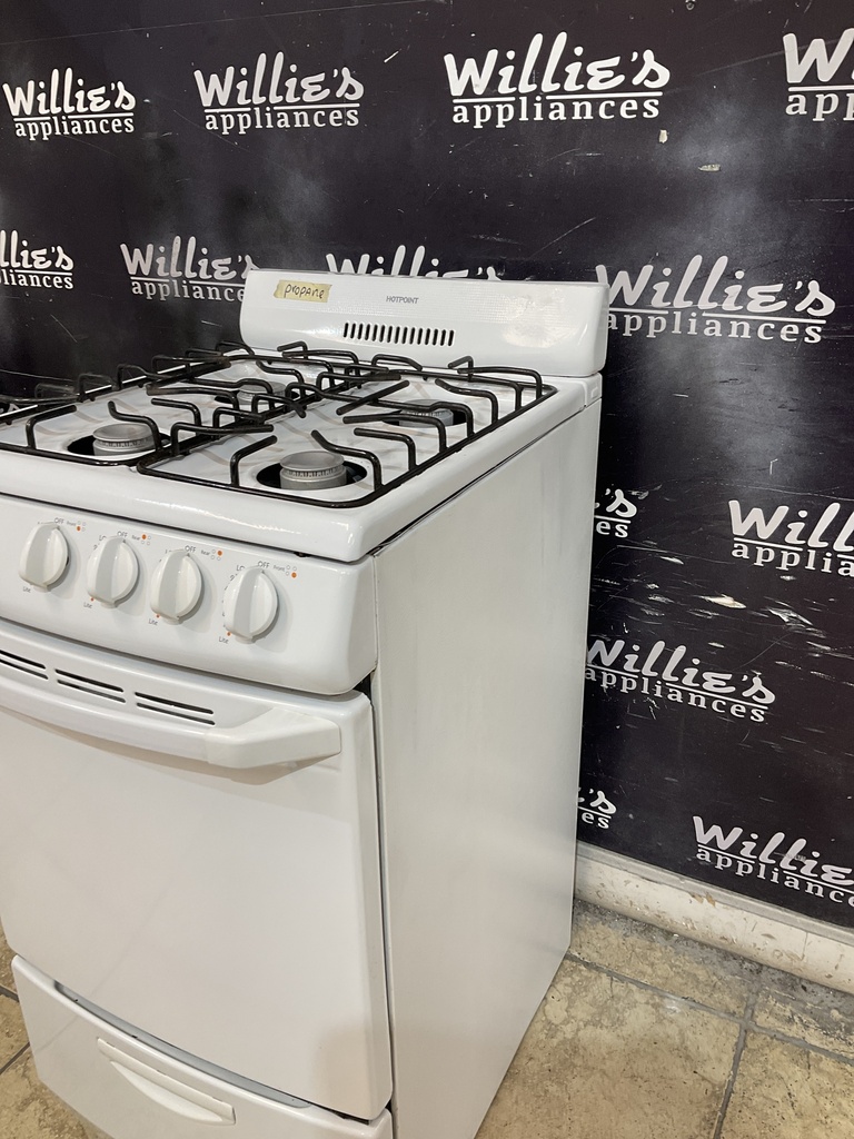 Hotpoint Gas Propane Stove 20inches (White)  