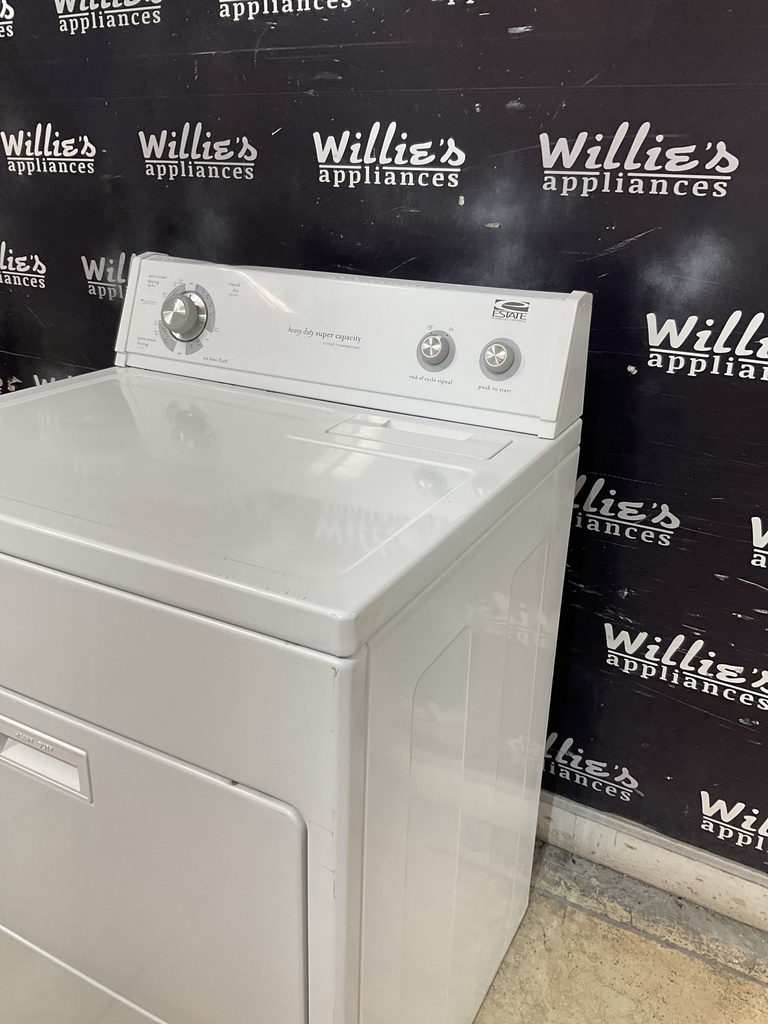 Estate Electric Dryer 220volts (30 AMP) 29inches {no cord} (White) 