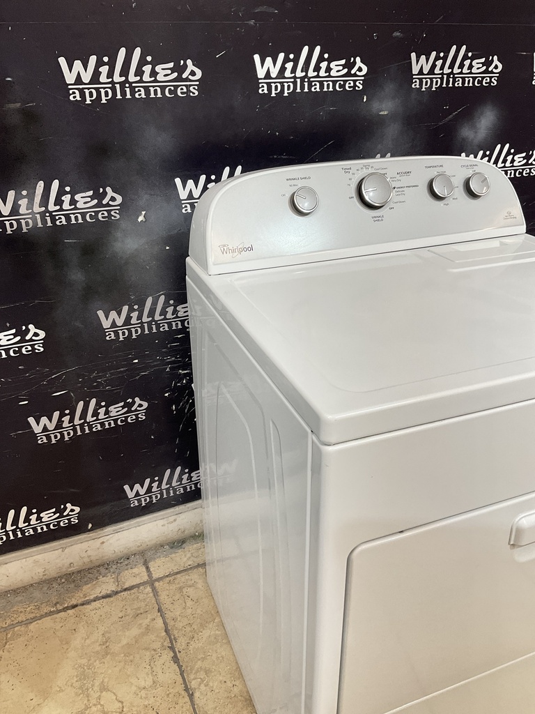 Whirlpool Electric Dryer 220 volts (30 AMP) 29inches { no cord} (White) 